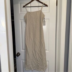 Japna Linen Blend Midi dress
